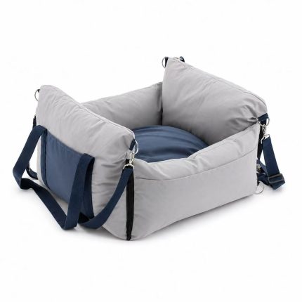 Pet Car Seat for Small Dogs, Dog Car Seat for 2 Small Dogs, Dog Car Seat Covers Waterproof, Dog Car Seat Protector, Dog Bed for Car Front & Back Seat, Dog Car Travel Bag, Dog Car Seat Liner, Car Seat Protector for Dogs